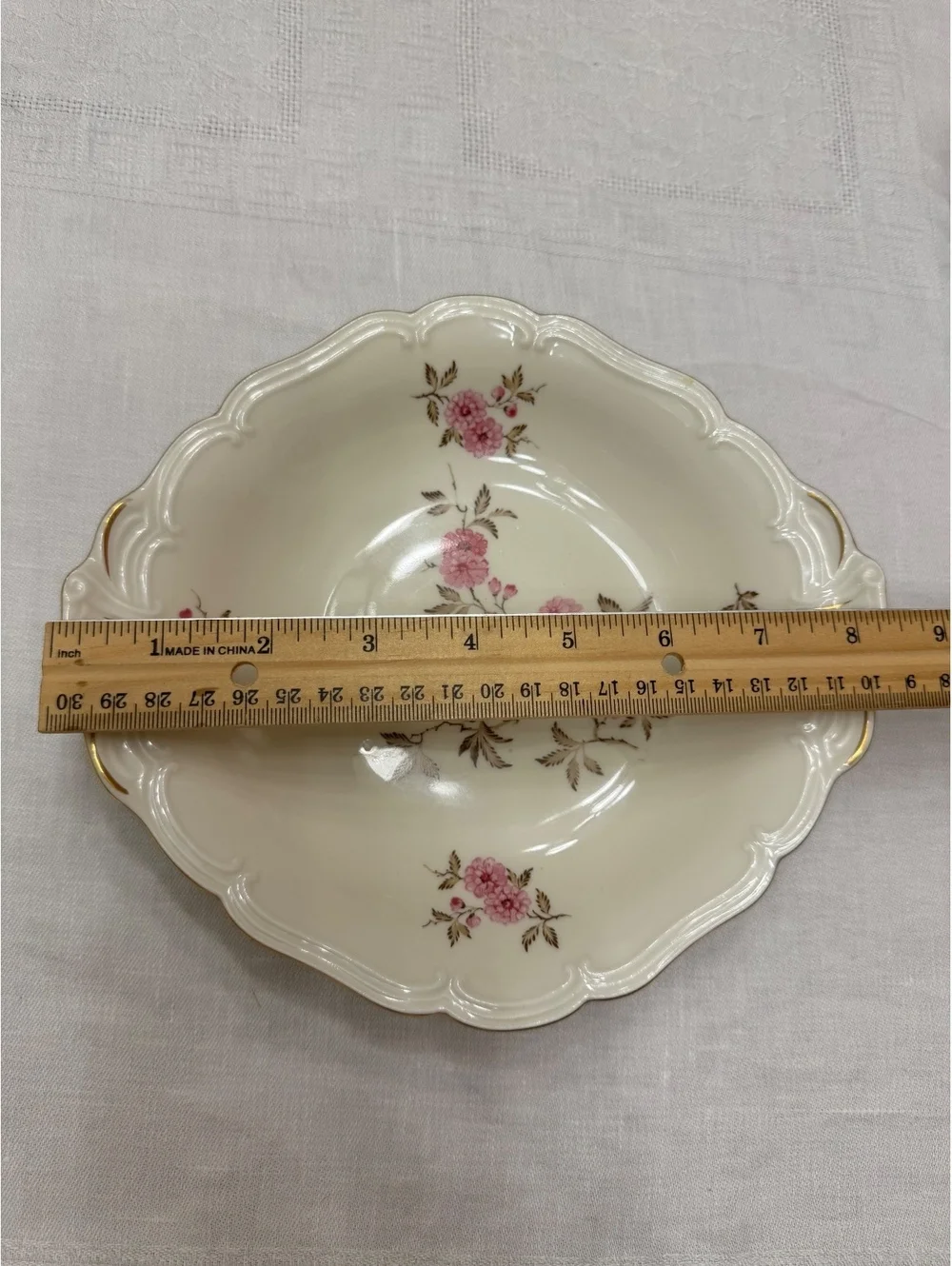 Vintage Alka Bavaria Porcelain Serving Plate c. 1938–1958